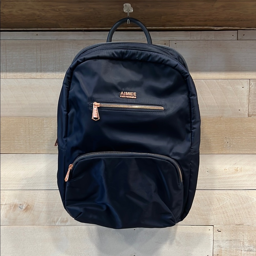 Aimee Kestenberg Navy Travel / laptop Backpack